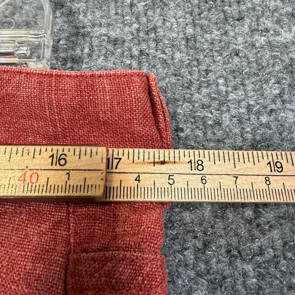 Ermenegildo Zegna Linen Pants Mens 36x28 Salmon Straight Leg Chinos Old‎ Money